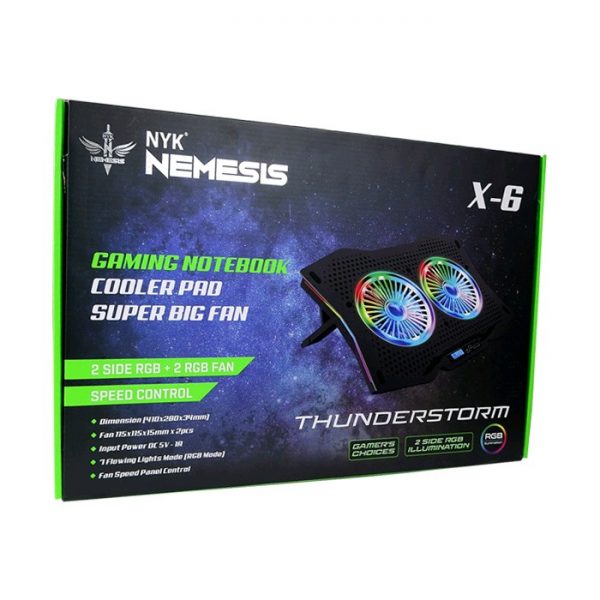 NYK NEMESIS RGB FAN X6 - Gambar 3