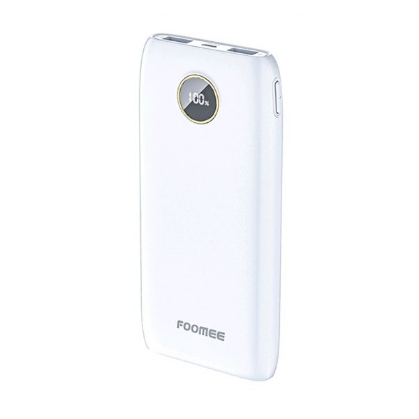 FOOMEE POWER BANK 10000MAH AE10 WHITE